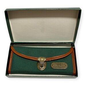 Field & Stream Canvas Belt Attachment Fishing Hunting Knife Case Green & Brown